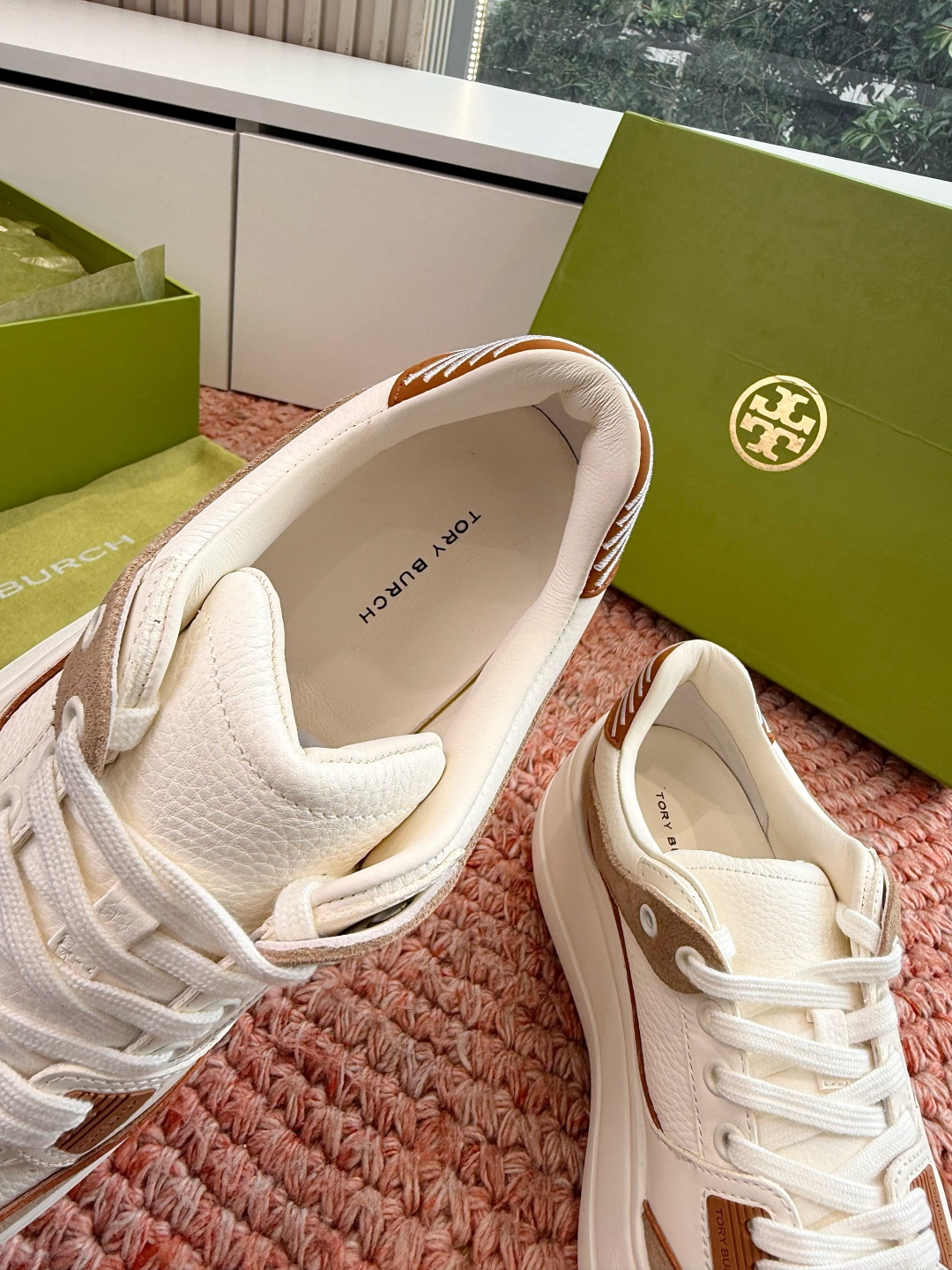 🌾G588顶级品质TORY BURCH 汤丽柏琦直戳小个子心巴的一双鞋！👟被这双厚底鞋美到失语！！💖家人