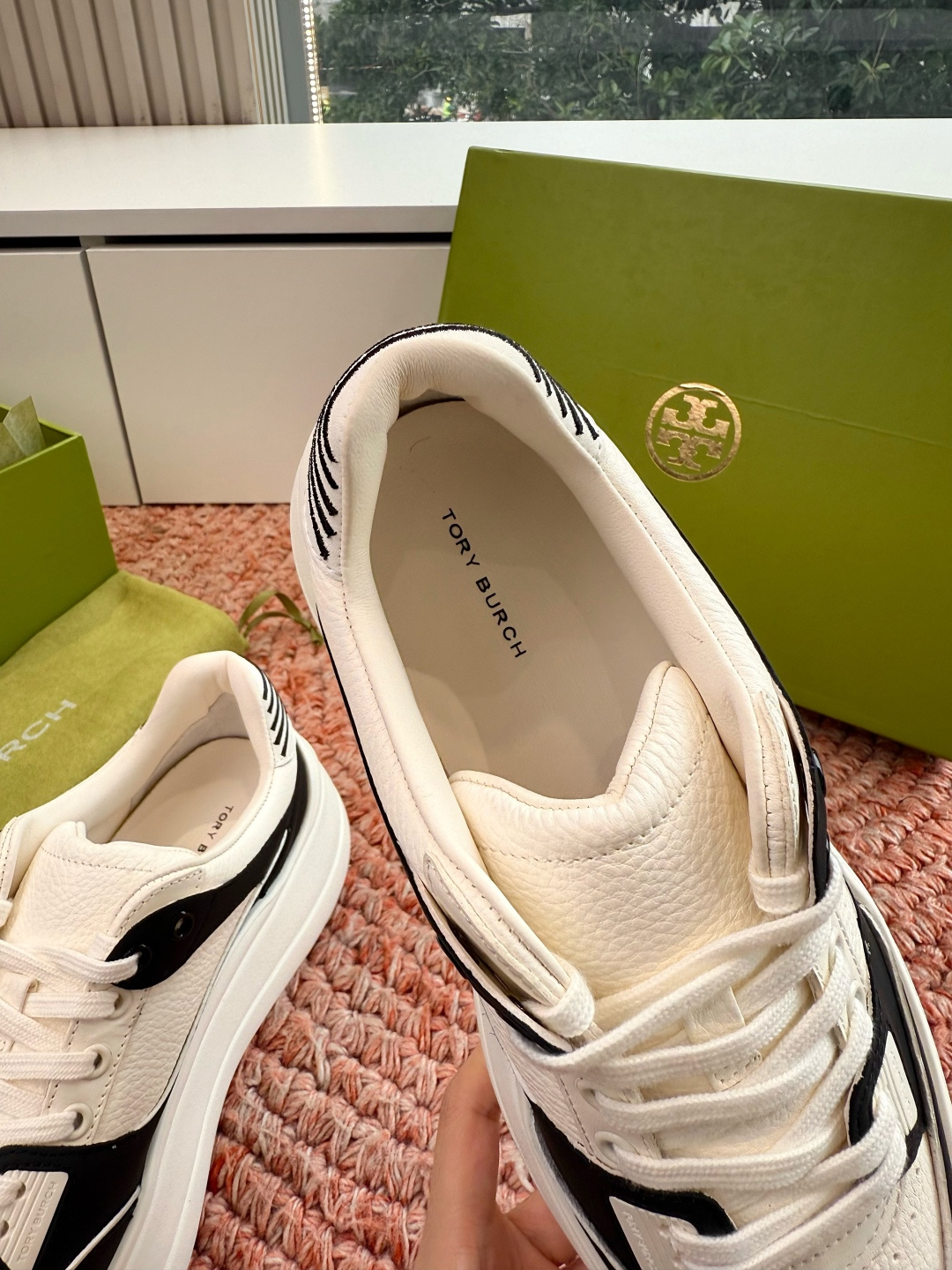 🌾G588顶级品质TORY BURCH 汤丽柏琦直戳小个子心巴的一双鞋！👟被这双厚底鞋美到失语！！💖家人