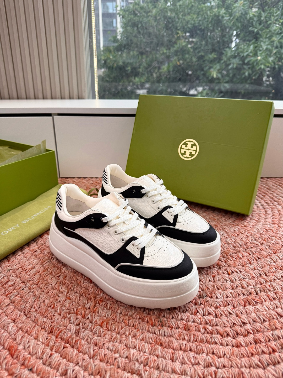 🌾G588顶级品质TORY BURCH 汤丽柏琦直戳小个子心巴的一双鞋！👟被这双厚底鞋美到失语！！💖家人