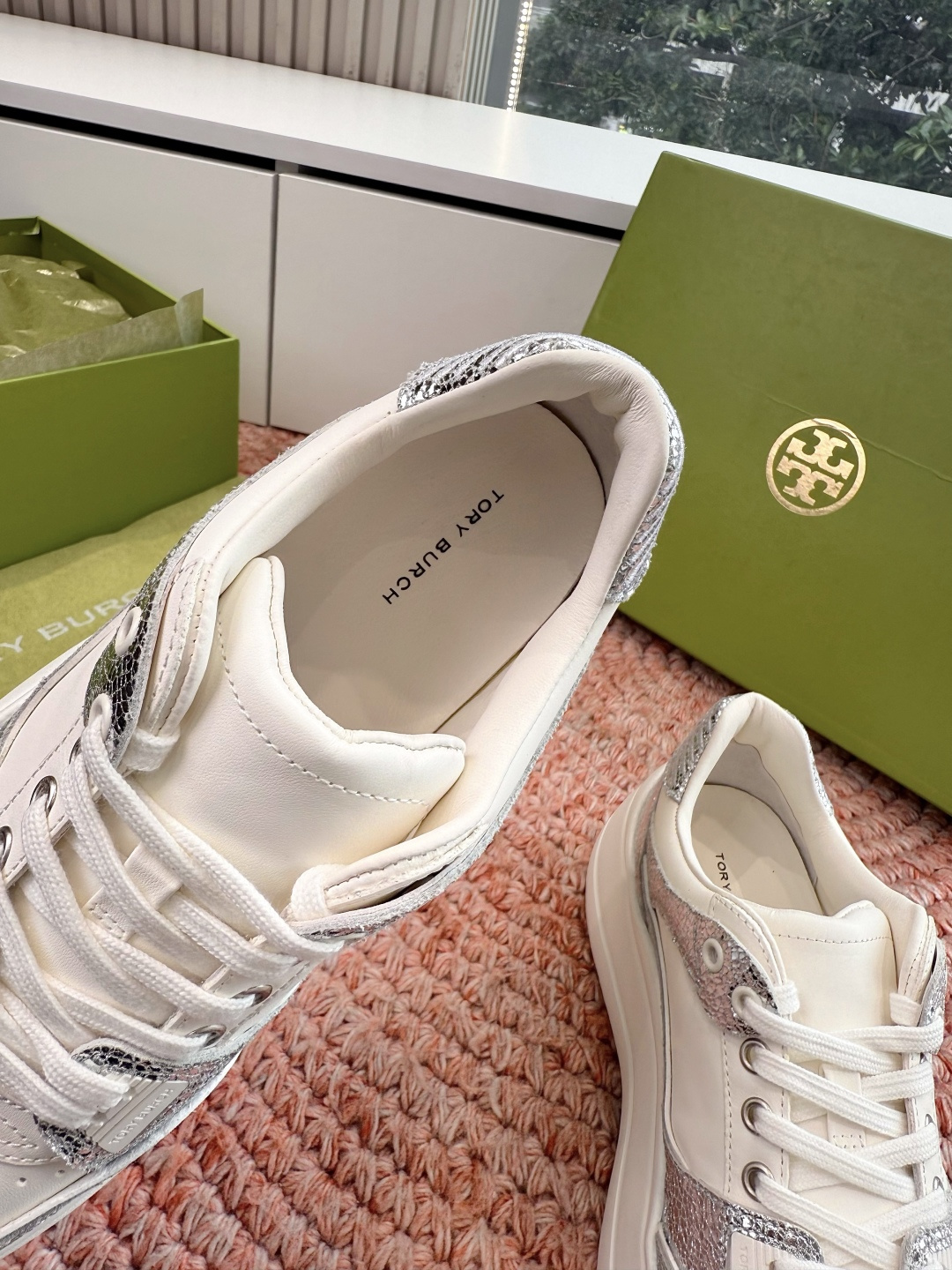 🌾G588顶级品质TORY BURCH 汤丽柏琦直戳小个子心巴的一双鞋！👟被这双厚底鞋美到失语！！💖家人