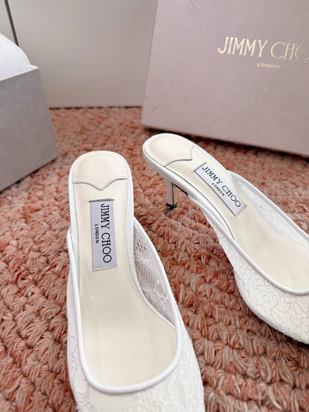 🌾G987Jimmy Choo｜吉米周珍珠尖头高跟凉鞋我们家JC一如既往品质优越 低调不失华丽 性感又不