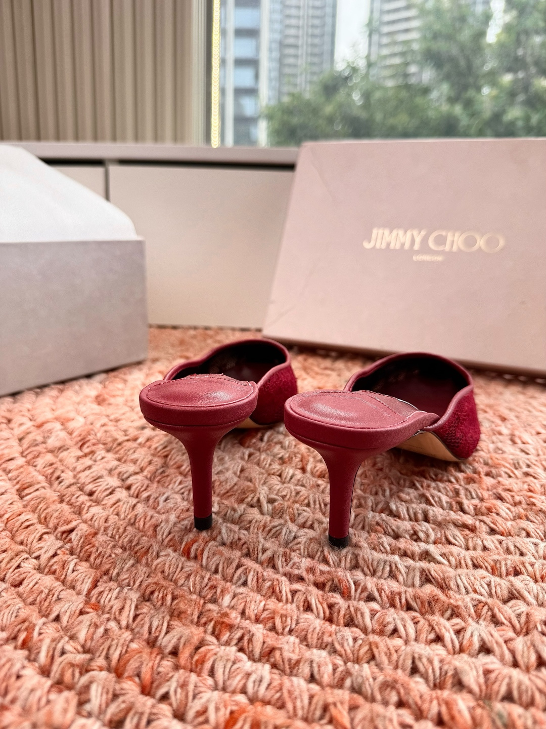 🌾G987Jimmy Choo｜吉米周珍珠尖头高跟凉鞋我们家JC一如既往品质优越 低调不失华丽 性感又不