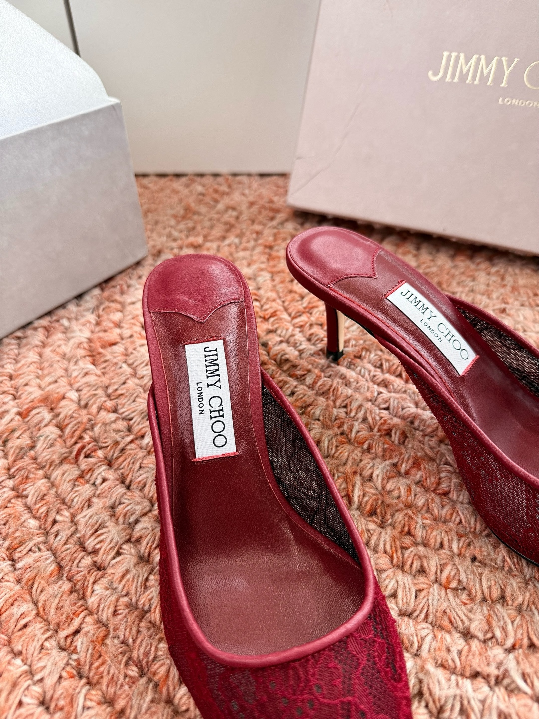 🌾G987Jimmy Choo｜吉米周珍珠尖头高跟凉鞋我们家JC一如既往品质优越 低调不失华丽 性感又不