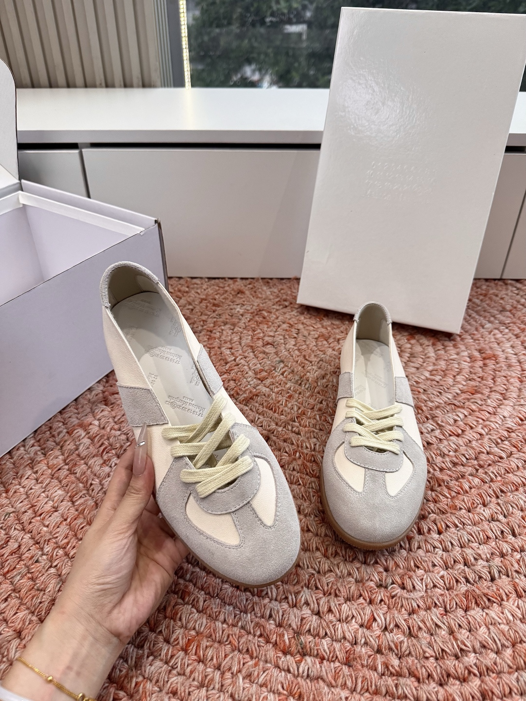 🌾G077顶级Maison Margiel*26ss夏季新款玛丽珍乐福鞋MM6马吉拉·德训鞋 运动鞋复刻 🌾G077顶级Maison Margiel*26ss夏季新款玛丽珍乐福鞋MM6马吉拉·德训鞋 运动鞋复刻
