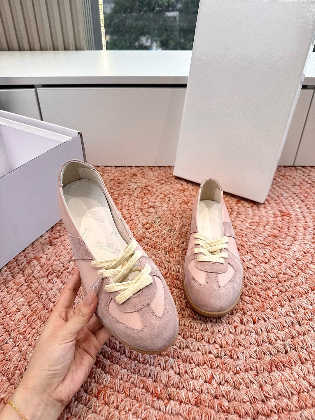 🌾G077顶级Maison Margiel*26ss夏季新款玛丽珍乐福鞋MM6马吉拉·德训鞋 运动鞋复刻 🌾G077顶级Maison Margiel*26ss夏季新款玛丽珍乐福鞋MM6马吉拉·德训鞋 运动鞋复刻