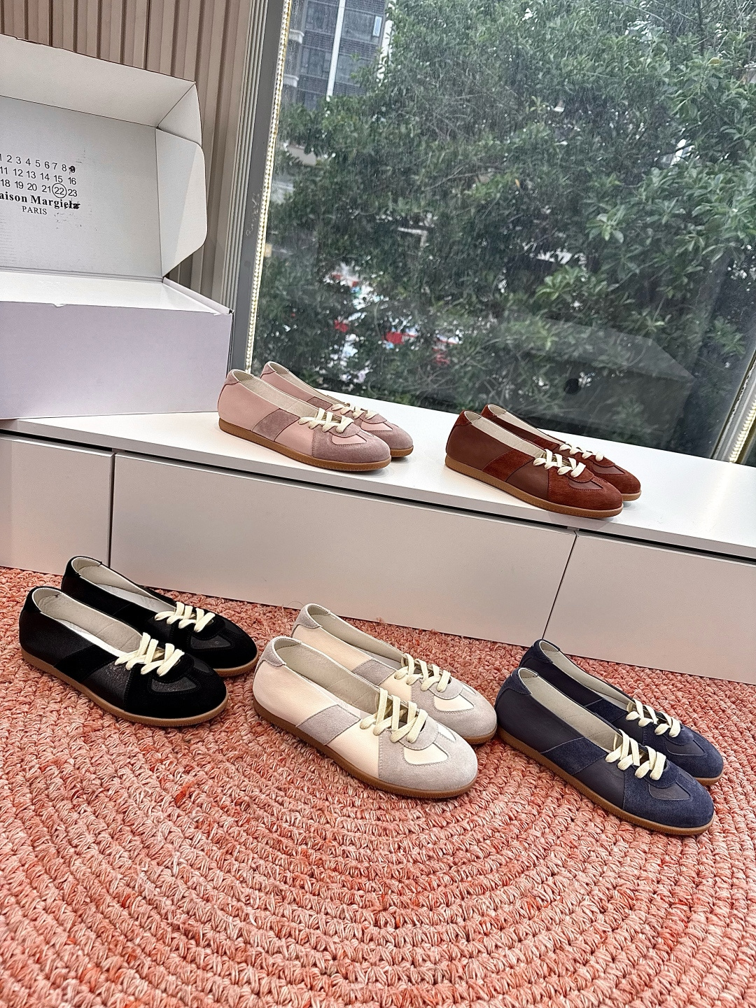 🌾G077顶级Maison Margiel*26ss夏季新款玛丽珍乐福鞋MM6马吉拉·德训鞋 运动鞋复刻 🌾G077顶级Maison Margiel*26ss夏季新款玛丽珍乐福鞋MM6马吉拉·德训鞋 运动鞋复刻