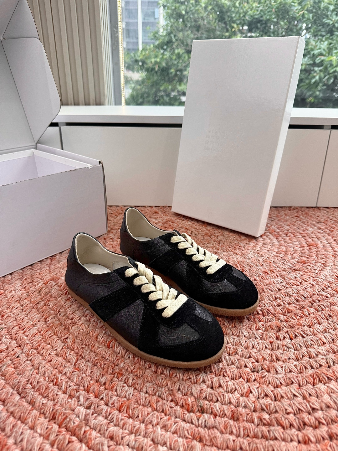 🌾G077顶级Maison Margiel*26ss夏季新款玛丽珍乐福鞋MM6马吉拉·德训鞋 运动鞋复刻 🌾G077顶级Maison Margiel*26ss夏季新款玛丽珍乐福鞋MM6马吉拉·德训鞋 运动鞋复刻