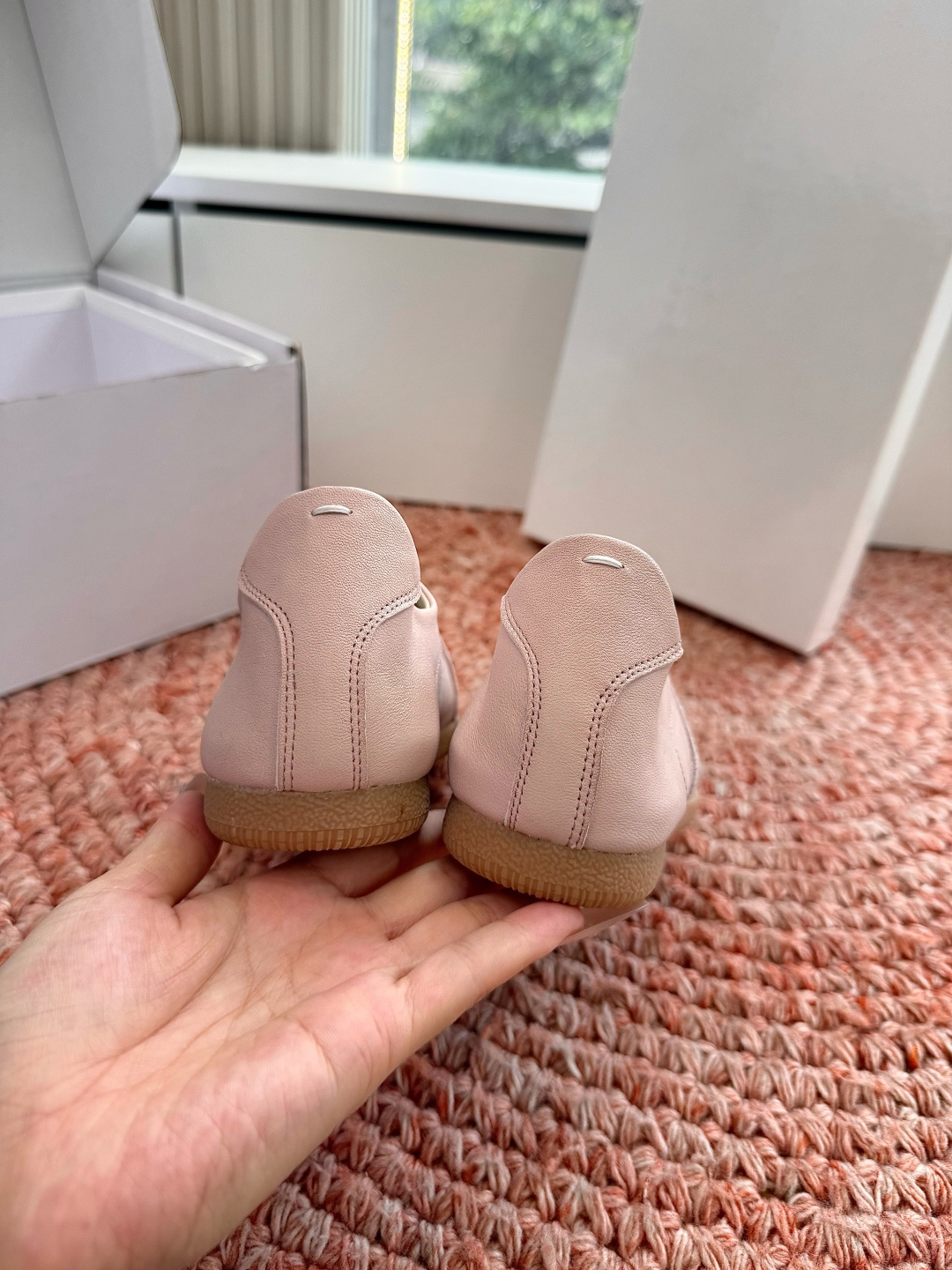 🌾G077顶级Maison Margiel*26ss夏季新款玛丽珍乐福鞋MM6马吉拉·德训鞋 运动鞋复刻