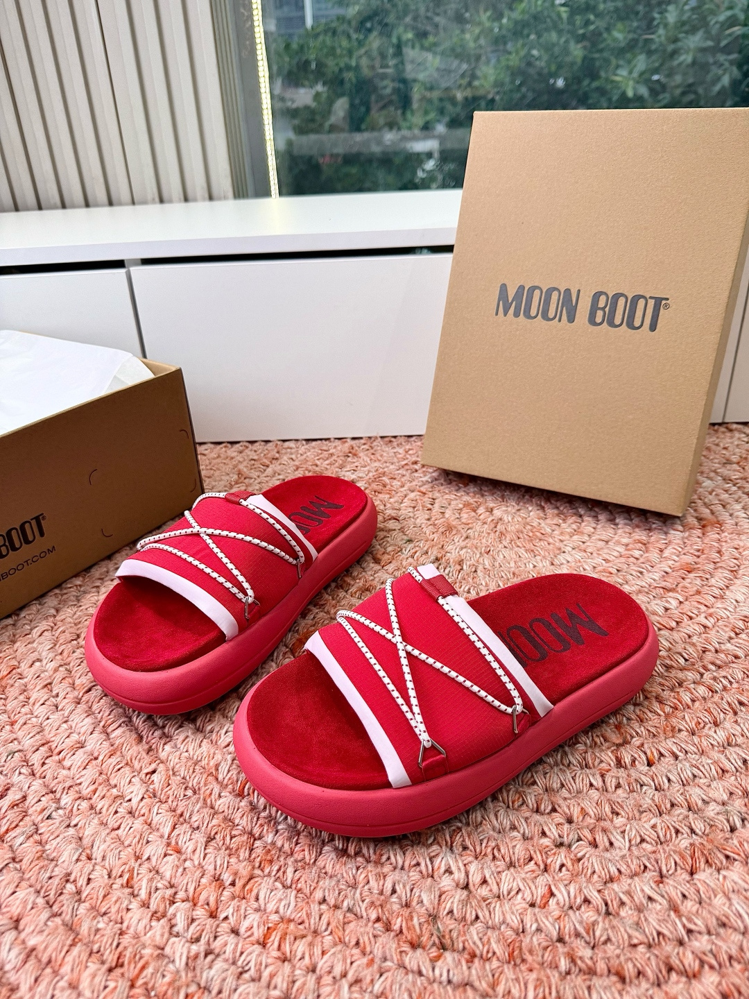 🌾G275顶级品质MOoNBOOT 高奢夏季新款凉鞋 厚底增高气质沙滩凉鞋 原版购入开发 。无法抗拒的精