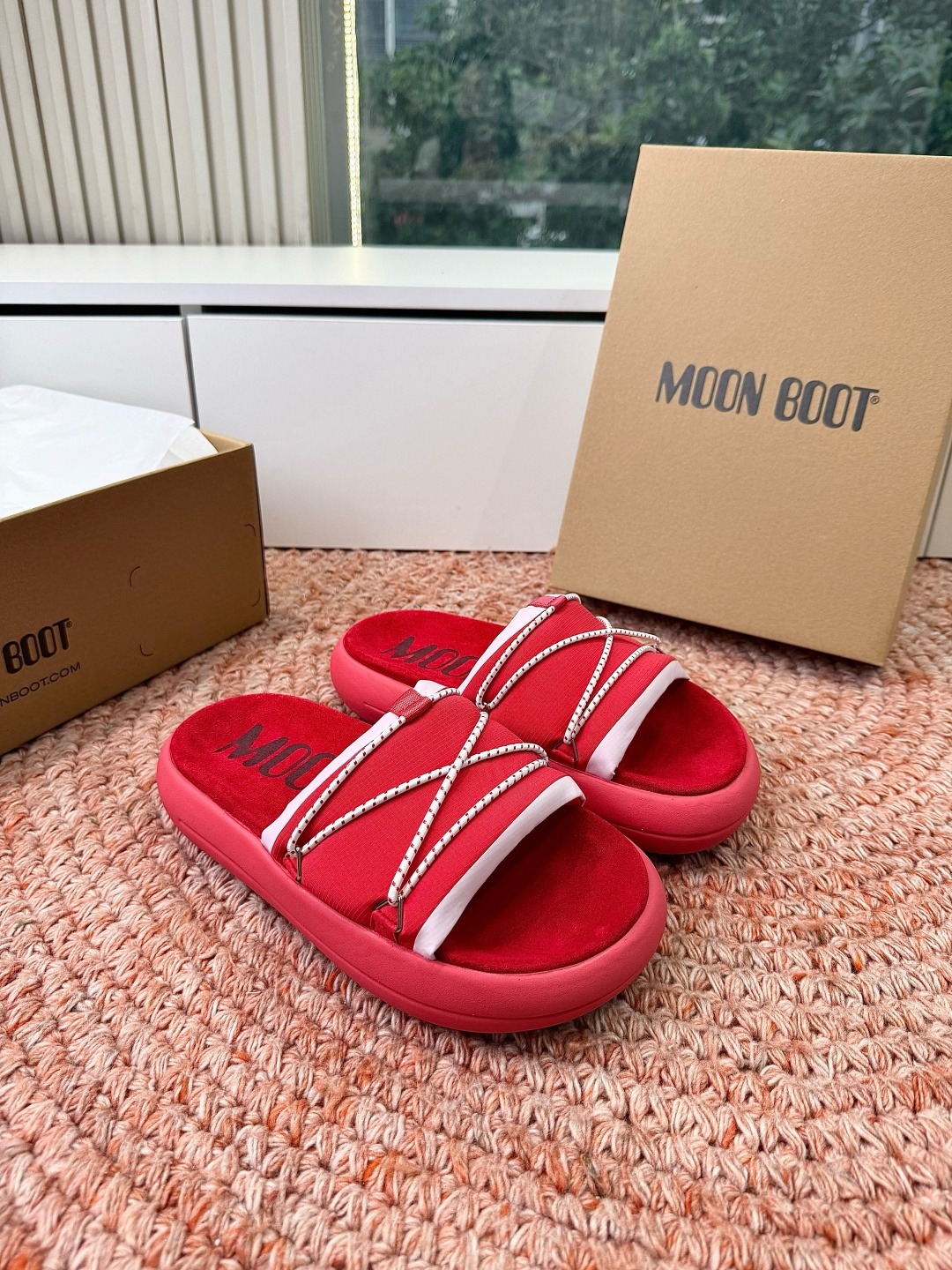 🌾G275顶级品质MOoNBOOT 高奢夏季新款凉鞋 厚底增高气质沙滩凉鞋 原版购入开发 。无法抗拒的精