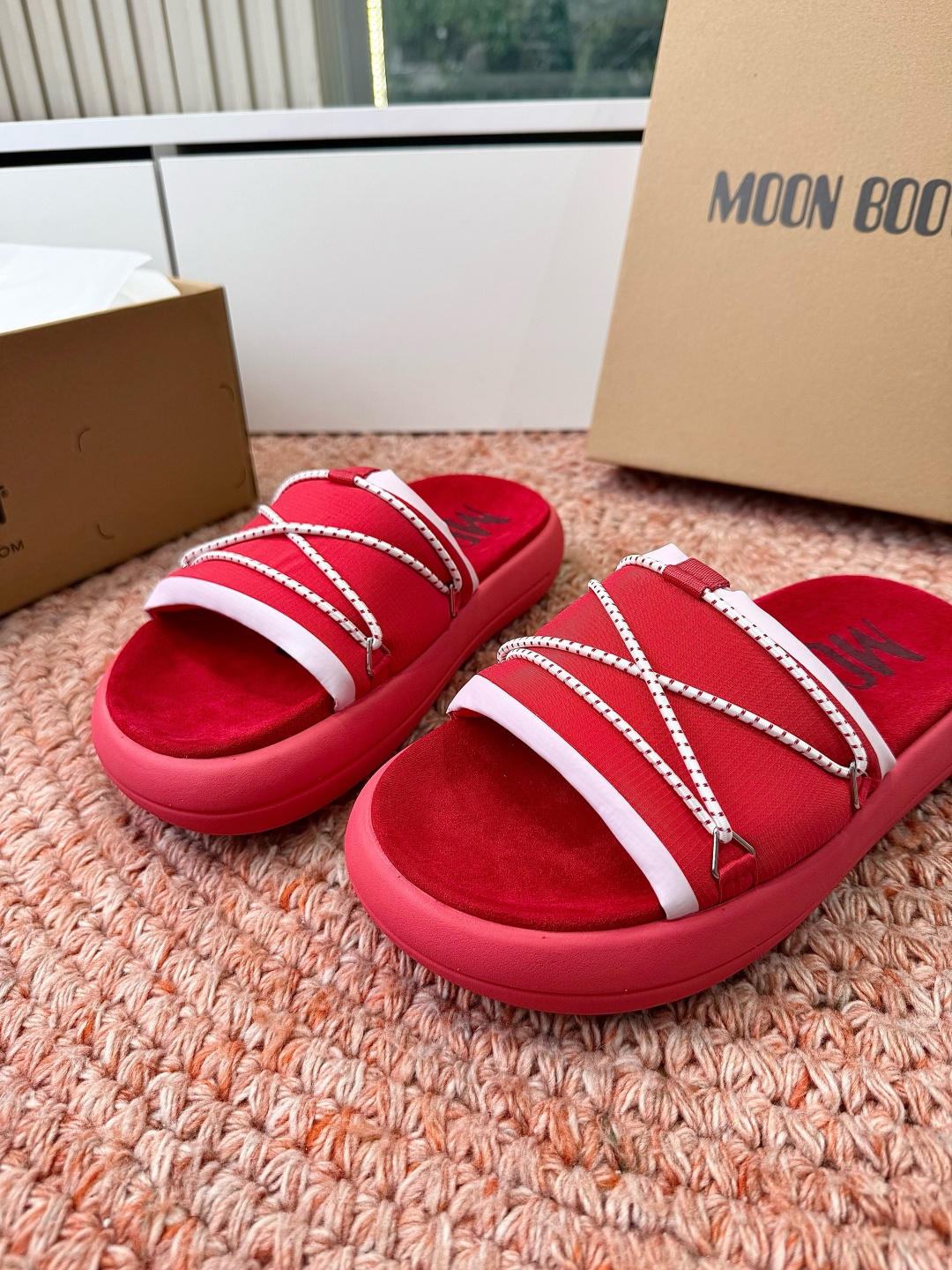 🌾G275顶级品质MOoNBOOT 高奢夏季新款凉鞋 厚底增高气质沙滩凉鞋 原版购入开发 。无法抗拒的精