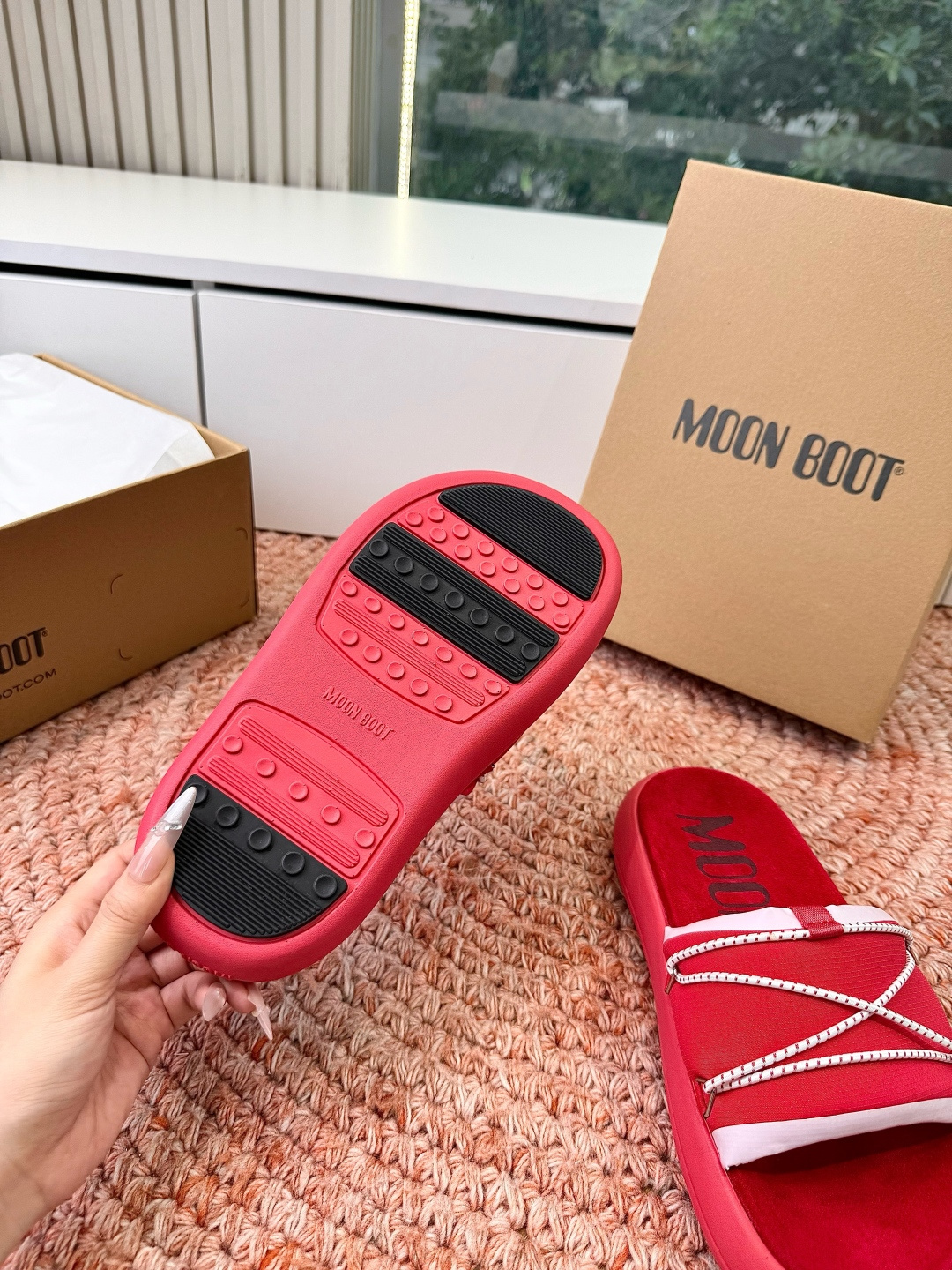 🌾G275顶级品质MOoNBOOT 高奢夏季新款凉鞋 厚底增高气质沙滩凉鞋 原版购入开发 。无法抗拒的精