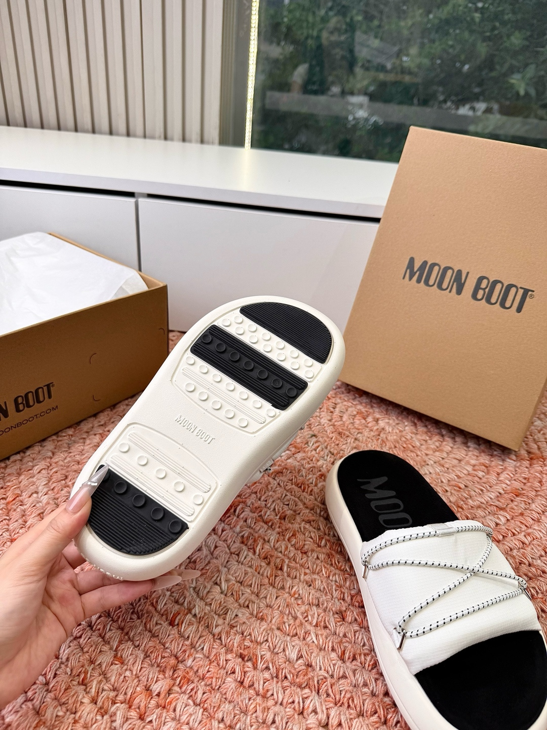 🌾G275顶级品质MOoNBOOT 高奢夏季新款凉鞋 厚底增高气质沙滩凉鞋 原版购入开发 。无法抗拒的精