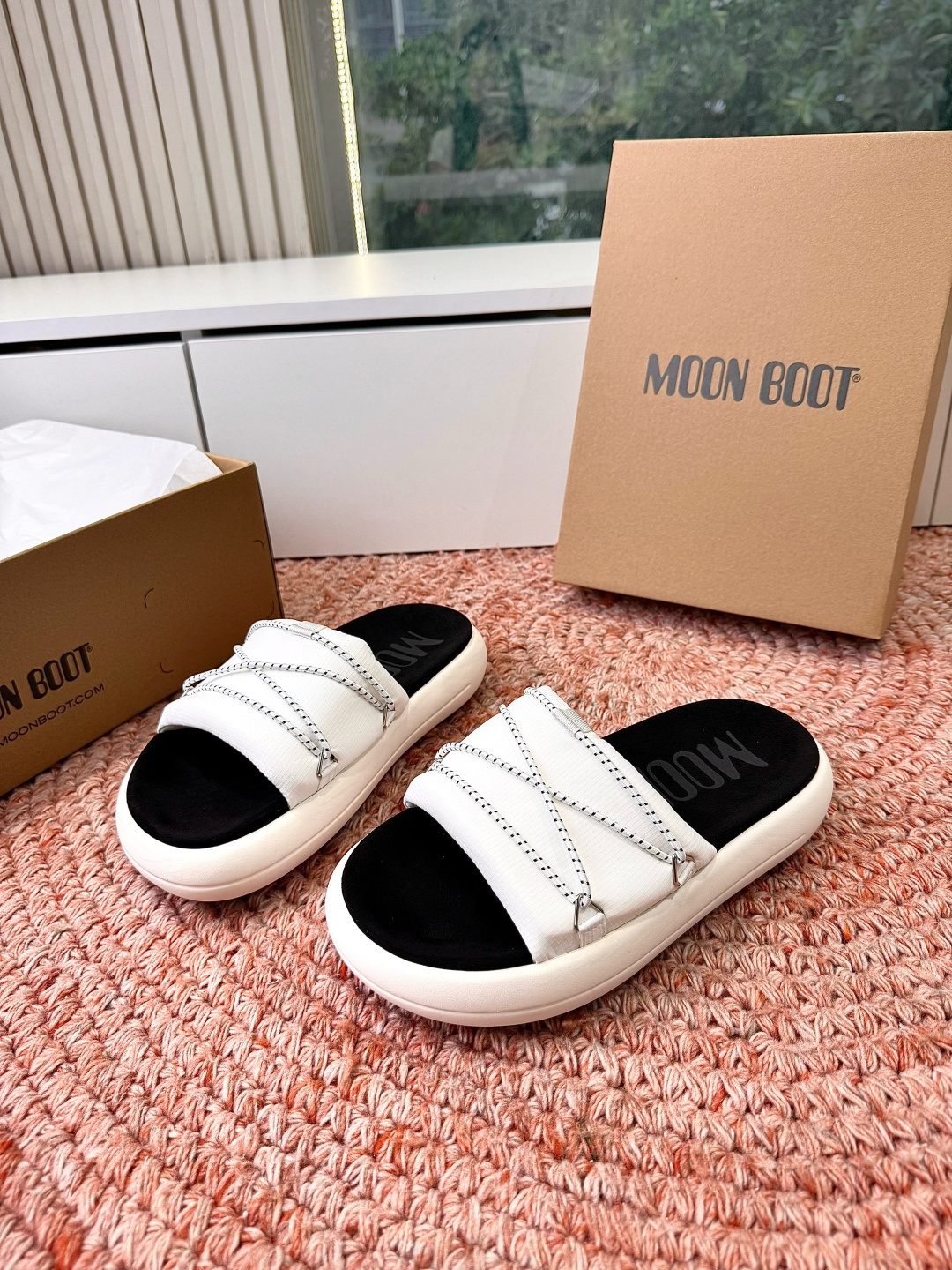 🌾G275顶级品质MOoNBOOT 高奢夏季新款凉鞋 厚底增高气质沙滩凉鞋 原版购入开发 。无法抗拒的精