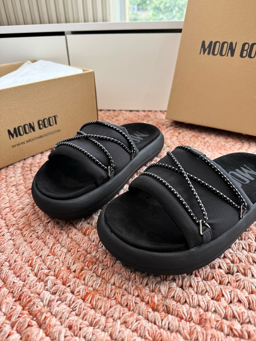 🌾G275顶级品质MOoNBOOT 高奢夏季新款凉鞋 厚底增高气质沙滩凉鞋 原版购入开发 。无法抗拒的精