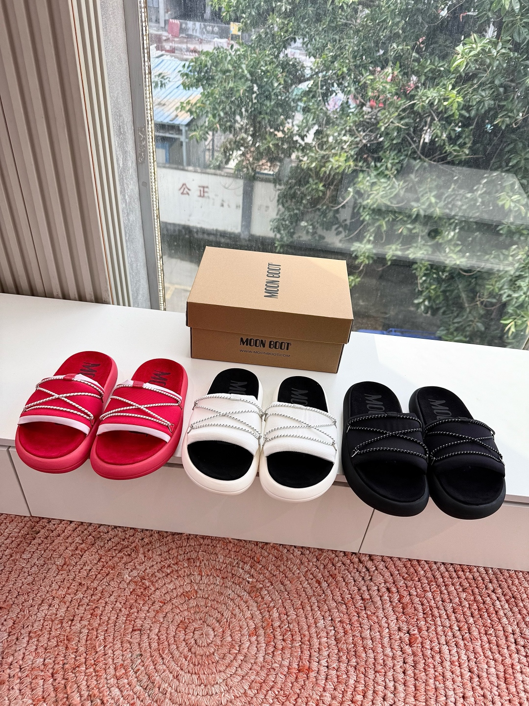 🌾G275顶级品质MOoNBOOT 高奢夏季新款凉鞋 厚底增高气质沙滩凉鞋 原版购入开发 。无法抗拒的精