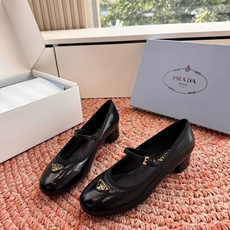 🌾G887统一飞机盒顶级品质所见即所得Prada/普拉达26WF早春新品复古三角标褶皱粗跟平底玛丽珍鞋单 🌾G887统一飞机盒顶级品质所见即所得Prada/普拉达26WF早春新品复古三角标褶皱粗跟平底玛丽珍鞋单