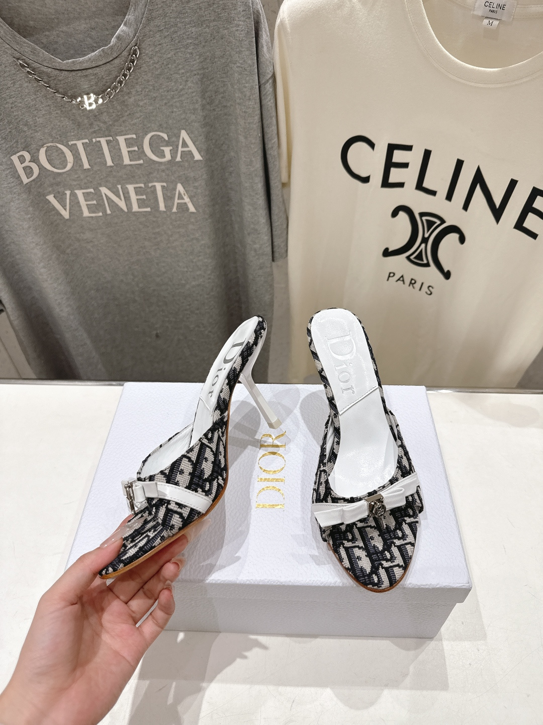高版本出厂 Dior*迪奥F031D家2026ss夏季新款高跟拖鞋♕♕公主范十足，颜色非常抬肤色，迷人的