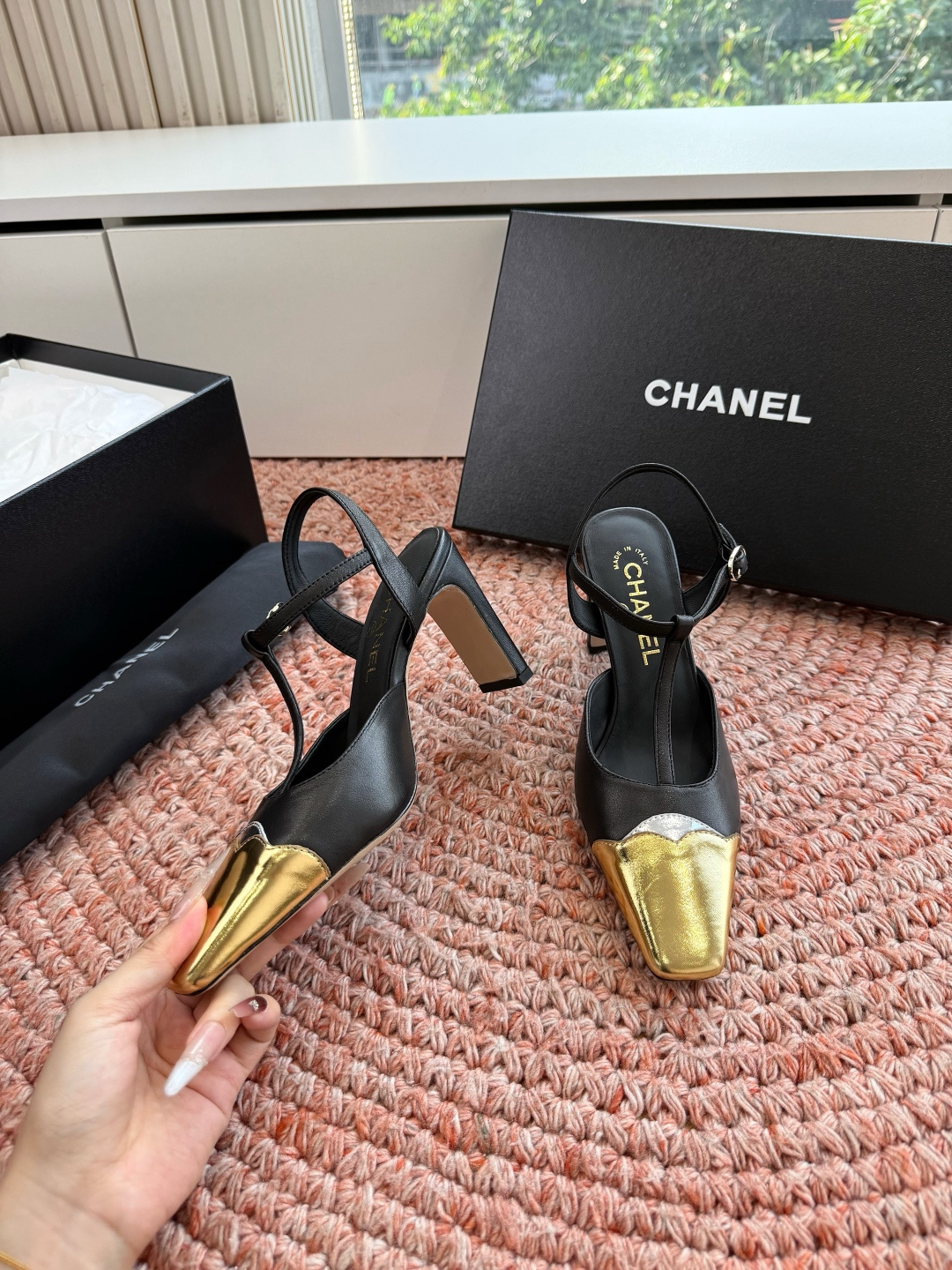 🌾G170😀CHANEL* 香奈儿F069 小香2026ss专柜同步新款高跟鞋单鞋极简设计 超好搭配的日