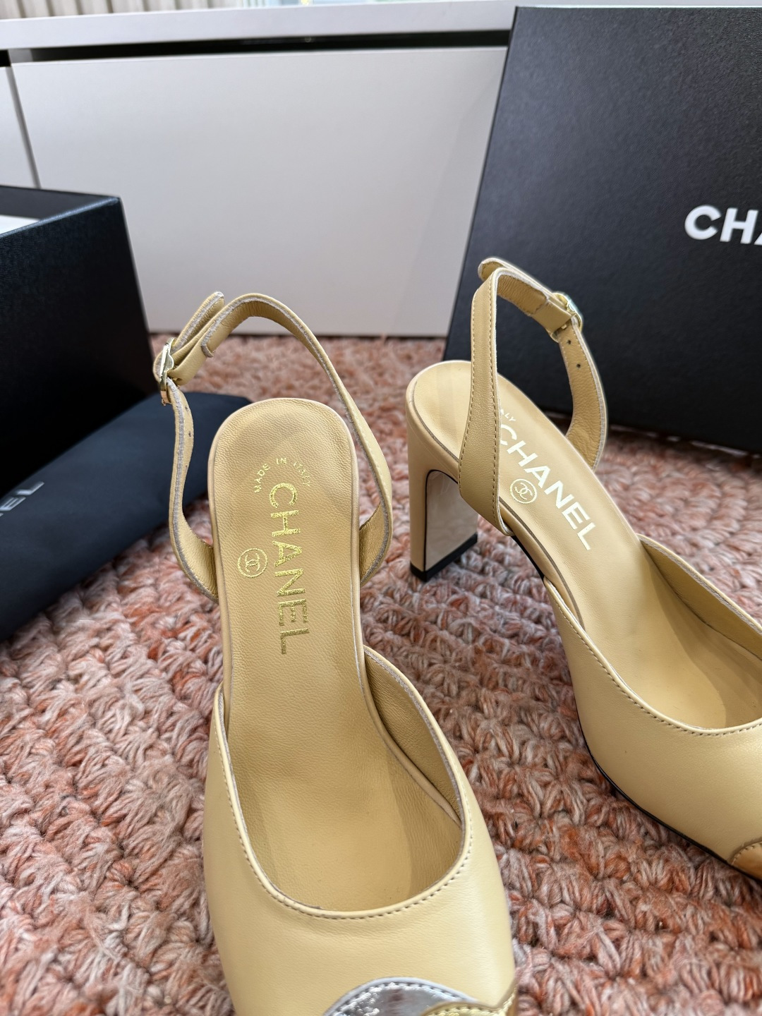🌾G170😀CHANEL* 香奈儿F069 小香2026ss专柜同步新款高跟鞋单鞋极简设计 超好搭配的日