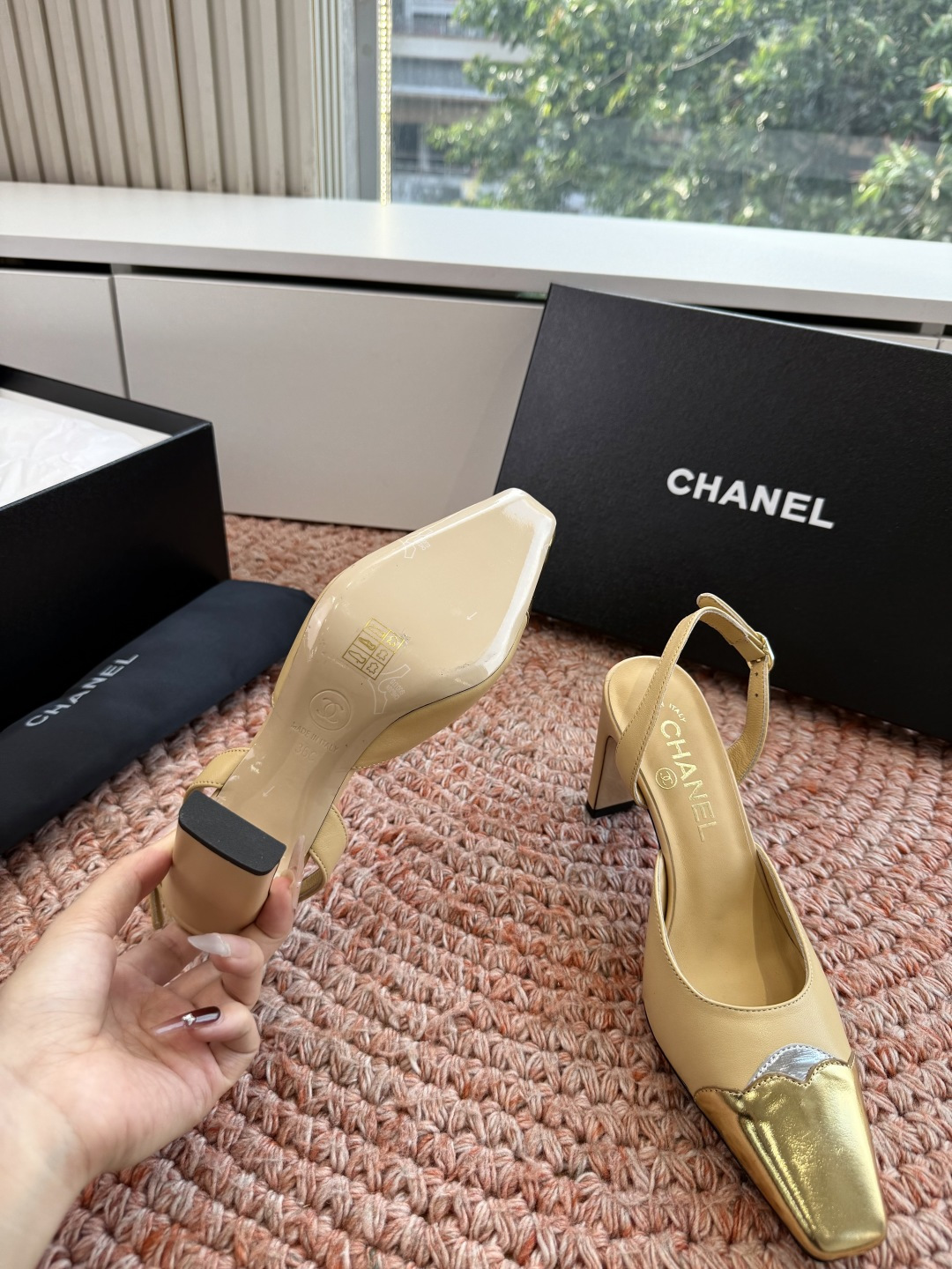 🌾G170😀CHANEL* 香奈儿F069 小香2026ss专柜同步新款高跟鞋单鞋极简设计 超好搭配的日
