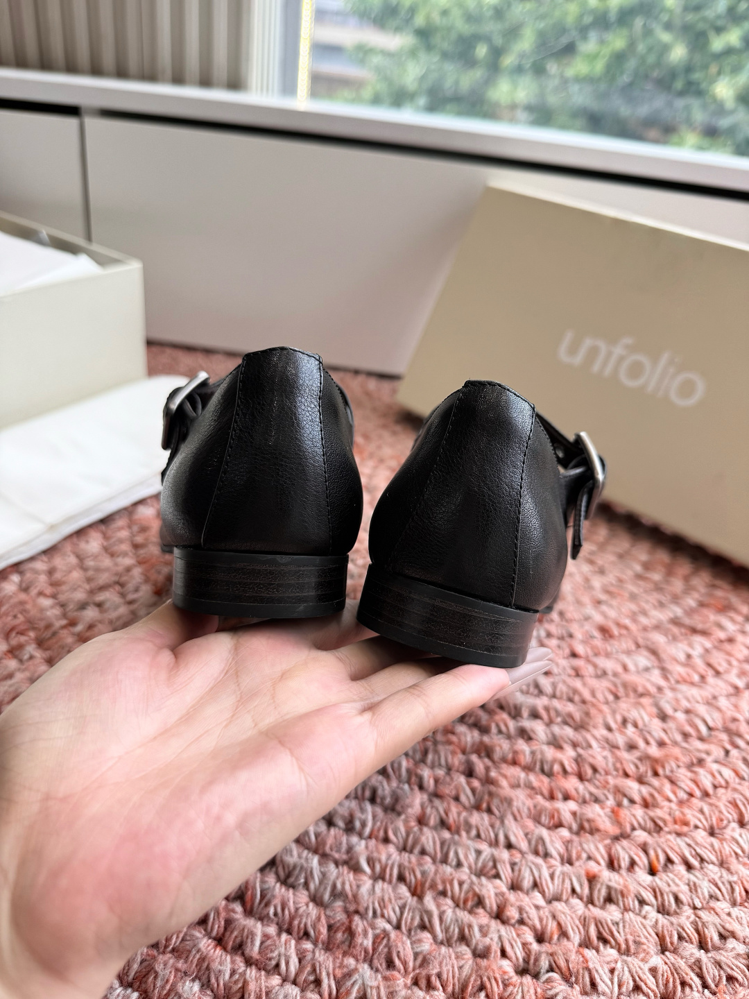🌾G213@Unfoli*夏季新款流苏玛丽珍乐福鞋采用做旧皮革与反绒皮拼接打造，复古圆头搭配鞋身的流苏细