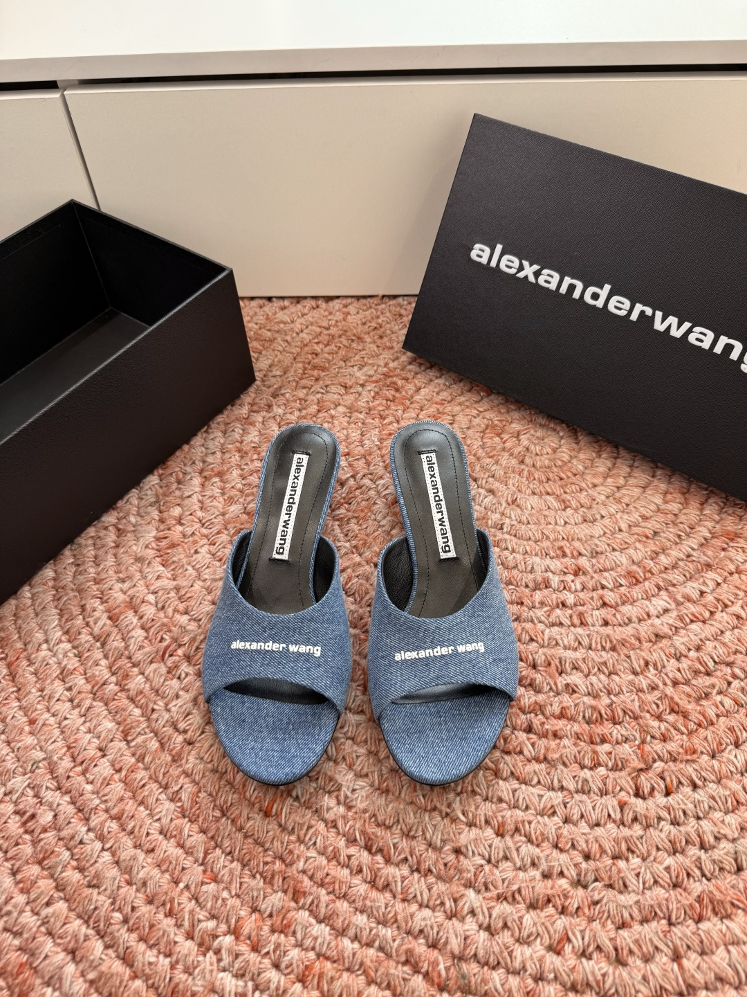 🌾G013顶级品质AlexanderWan* 大王 春夏最新款 凉拖鞋 个性御姐风 超有质感 爱了爱了 