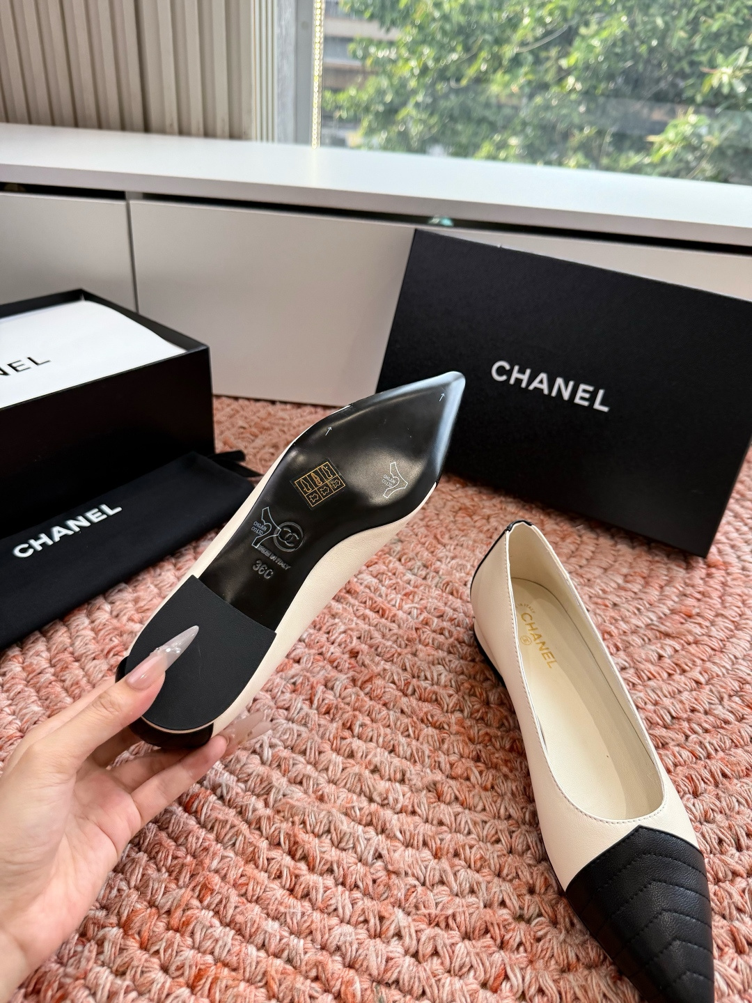 🌾G238😀CHANEL* 香奈儿小香2026专柜同步新款高跟鞋单鞋极简设计 超好搭配的日常款、无论高度
