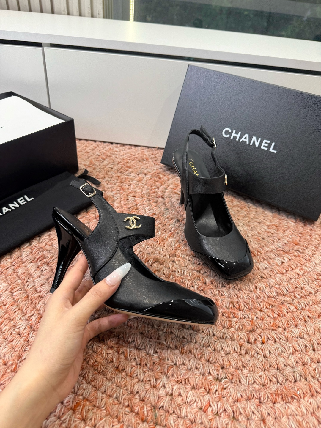🌾G238😀CHANEL* 香奈儿小香2026专柜同步新款高跟鞋单鞋凉鞋极简设计 超好搭配的日常款、无论