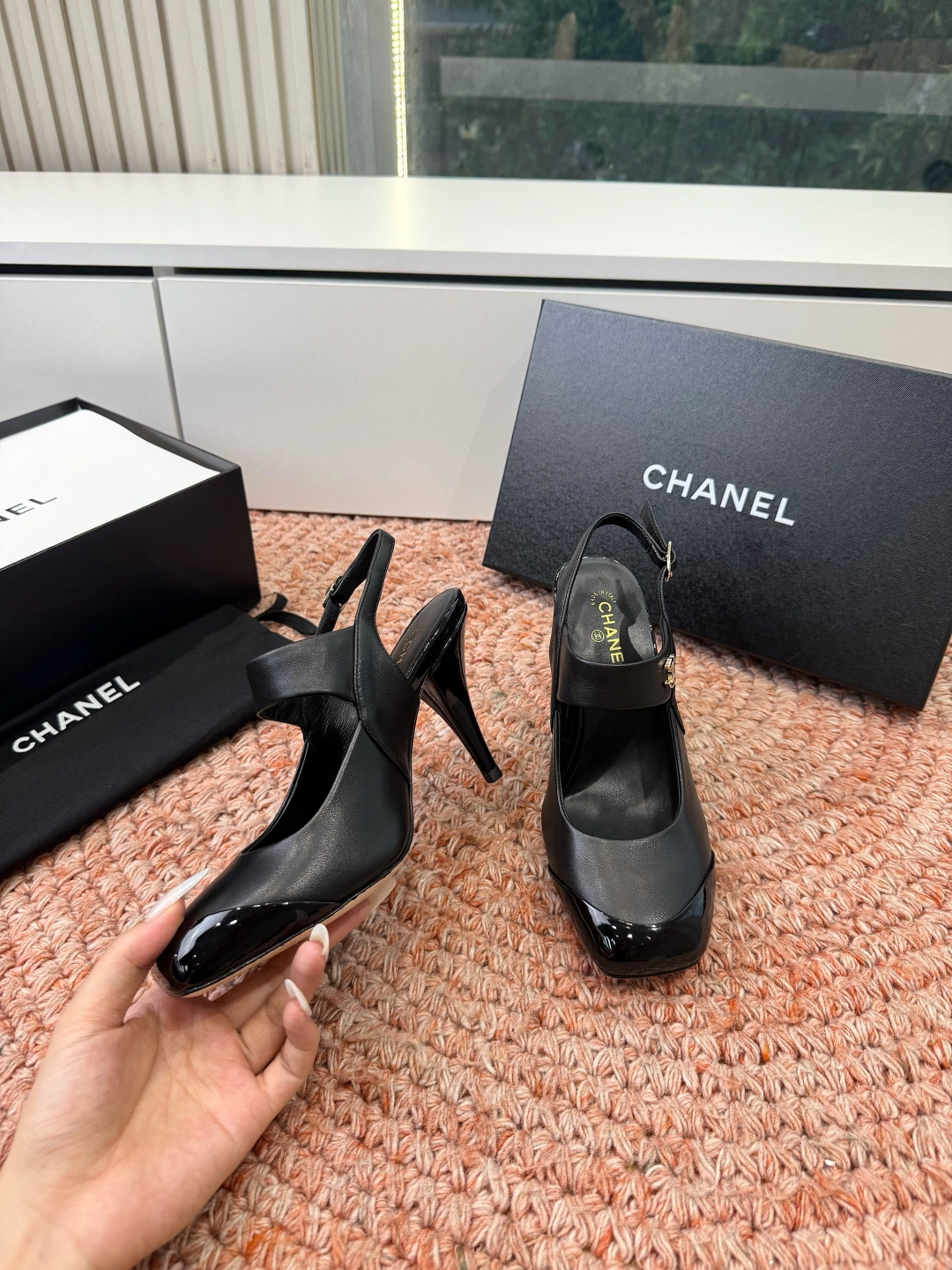🌾G238😀CHANEL* 香奈儿小香2026专柜同步新款高跟鞋单鞋凉鞋极简设计 超好搭配的日常款、无论