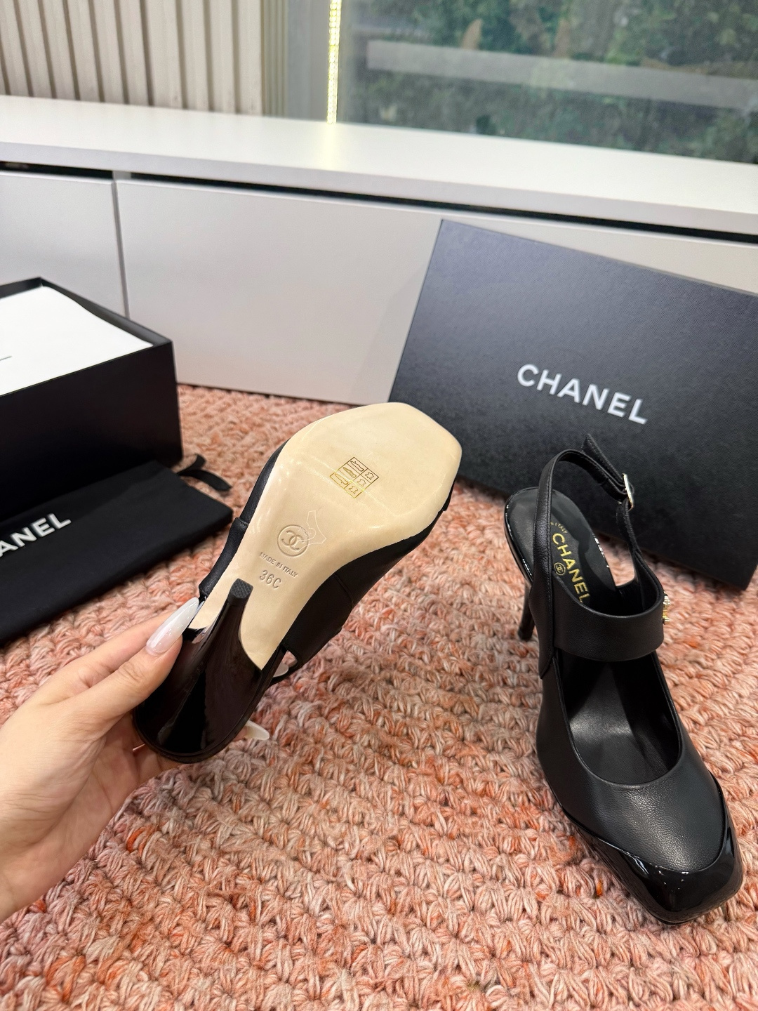 🌾G238😀CHANEL* 香奈儿小香2026专柜同步新款高跟鞋单鞋凉鞋极简设计 超好搭配的日常款、无论