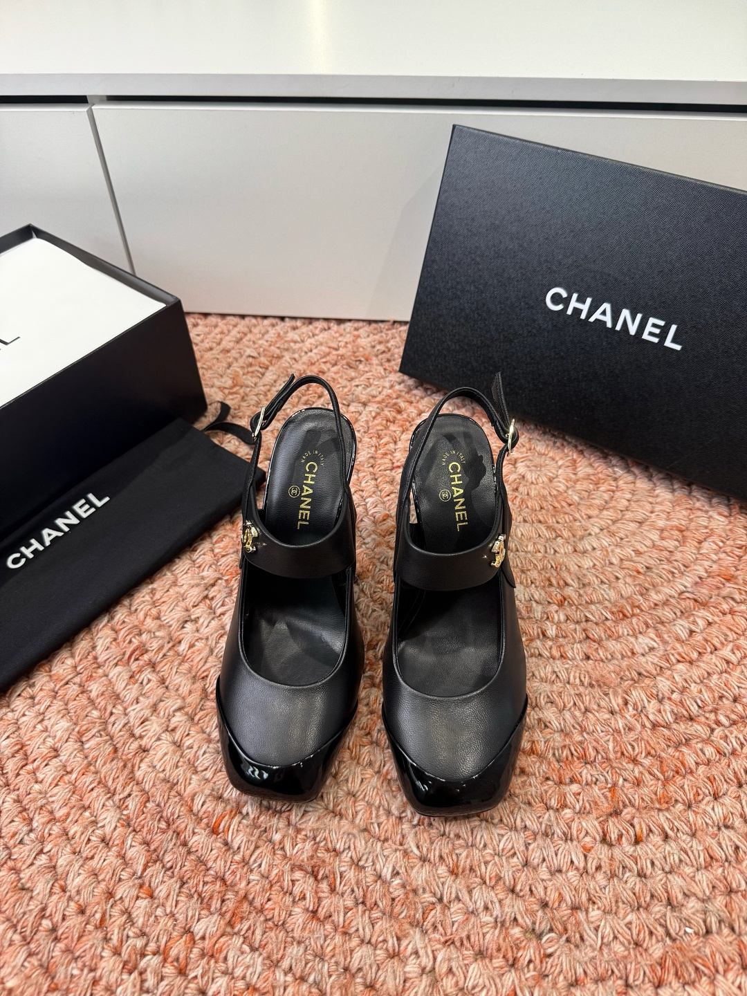 🌾G238😀CHANEL* 香奈儿小香2026专柜同步新款高跟鞋单鞋凉鞋极简设计 超好搭配的日常款、无论