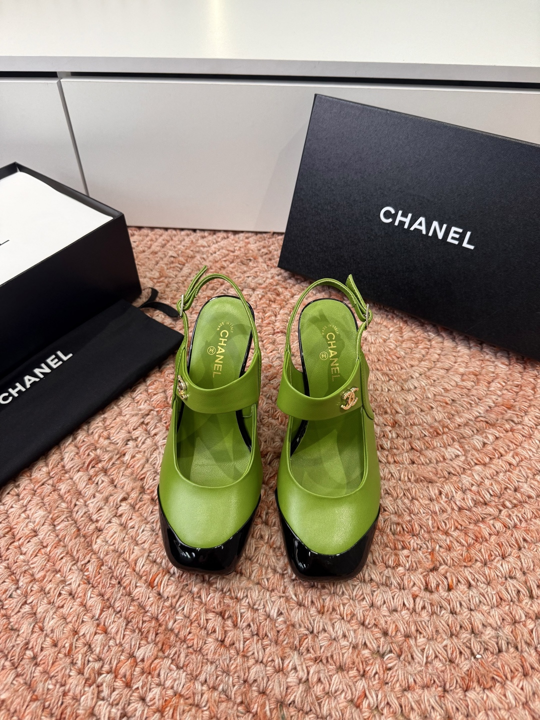 🌾G238😀CHANEL* 香奈儿小香2026专柜同步新款高跟鞋单鞋凉鞋极简设计 超好搭配的日常款、无论
