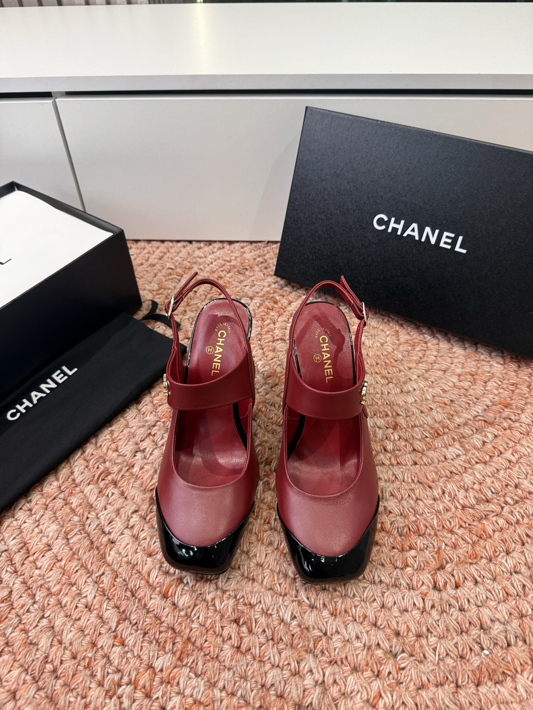 🌾G238😀CHANEL* 香奈儿小香2026专柜同步新款高跟鞋单鞋凉鞋极简设计 超好搭配的日常款、无论