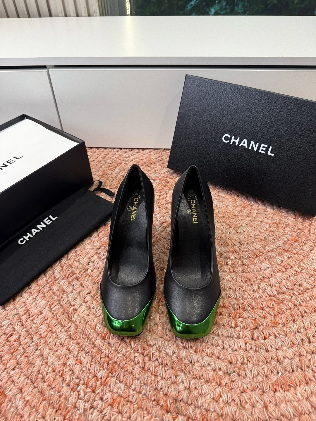 🌾G238😀CHANEL* 香奈儿小香2026专柜同步新款高跟鞋单鞋凉鞋极简设计 超好搭配的日常款、无论