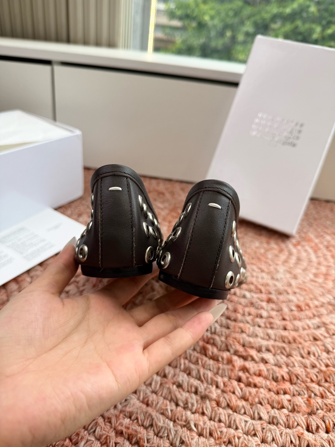 🌾G012顶级品质所见即所得顶级品质Maison Marginal马吉拉* MM6分趾鞋纠结芭蕾舞鸡眼单