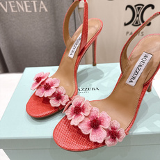 高版本出厂 「ᴀqᴜᴀᴢᴢᴜʀᴀ」AQUAZZURA/菠萝F072 2026ss夏季新款花卉高跟凉鞋__ 高版本出厂 「ᴀqᴜᴀᴢᴢᴜʀᴀ」AQUAZZURA/菠萝F072 2026ss夏季新款花卉高跟凉鞋__