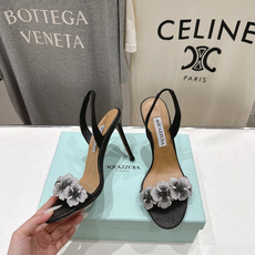 高版本出厂 「ᴀqᴜᴀᴢᴢᴜʀᴀ」AQUAZZURA/菠萝F072 2026ss夏季新款花卉高跟凉鞋__ 高版本出厂 「ᴀqᴜᴀᴢᴢᴜʀᴀ」AQUAZZURA/菠萝F072 2026ss夏季新款花卉高跟凉鞋__