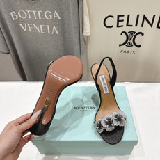 高版本出厂 「ᴀqᴜᴀᴢᴢᴜʀᴀ」AQUAZZURA/菠萝F072 2026ss夏季新款花卉高跟凉鞋__ 高版本出厂 「ᴀqᴜᴀᴢᴢᴜʀᴀ」AQUAZZURA/菠萝F072 2026ss夏季新款花卉高跟凉鞋__
