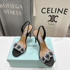 高版本出厂 「ᴀqᴜᴀᴢᴢᴜʀᴀ」AQUAZZURA/菠萝F072 2026ss夏季新款花卉高跟凉鞋__ 高版本出厂 「ᴀqᴜᴀᴢᴢᴜʀᴀ」AQUAZZURA/菠萝F072 2026ss夏季新款花卉高跟凉鞋__