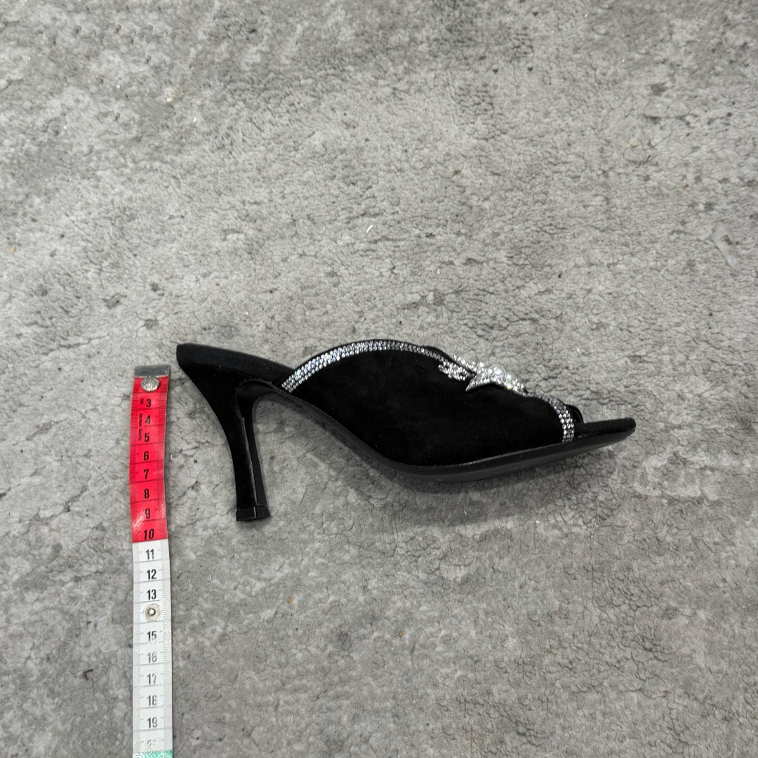G170😀CHANEL* 香奈儿小香2026专柜同步新款高跟凉鞋极简设计 超好搭配的日常款、无论高度 质