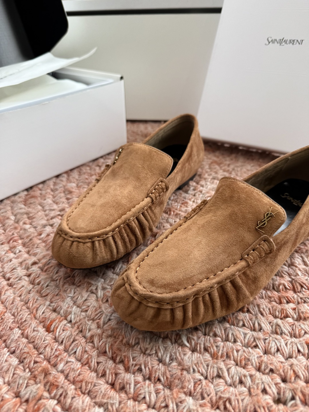 🌾出货统一带飞机盒😀G988Saint Lauren*YSL圣罗兰2026新品YSL小logo乐福鞋半拖 🌾出货统一带飞机盒😀G988Saint Lauren*YSL圣罗兰2026新品YSL小logo乐福鞋半拖