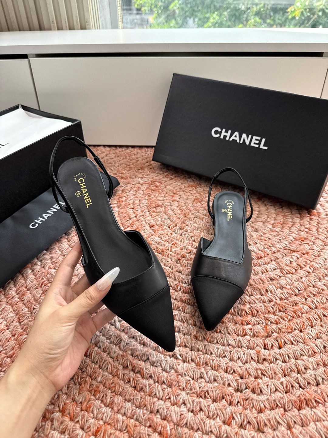 🌾G238😀CHANEL* 香奈儿小香2026专柜同步新款高跟鞋单鞋凉鞋极简设计 超好搭配的日常款、无论