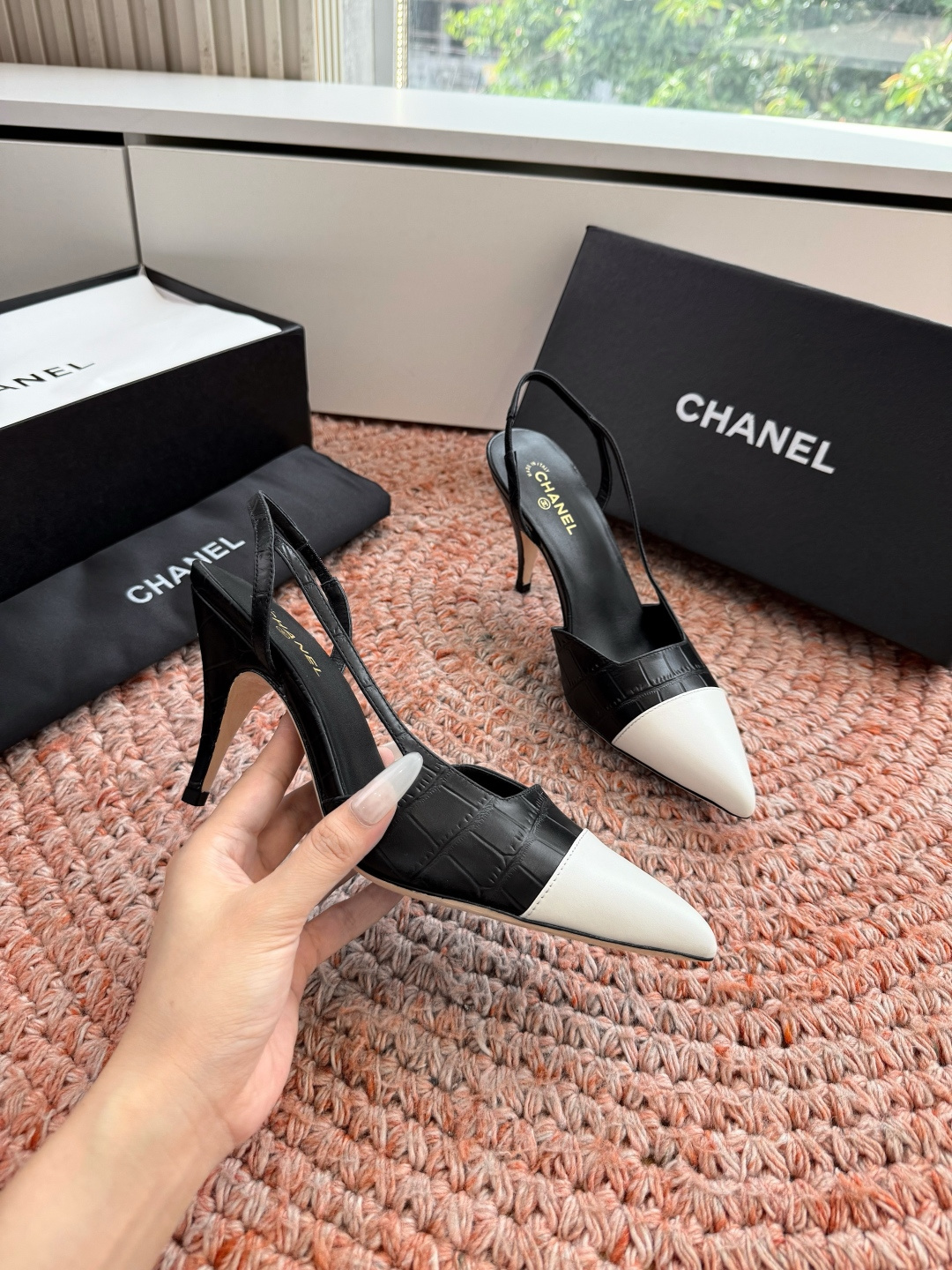 🌾G238😀CHANEL* 香奈儿小香2026专柜同步新款高跟鞋单鞋凉鞋极简设计 超好搭配的日常款、无论