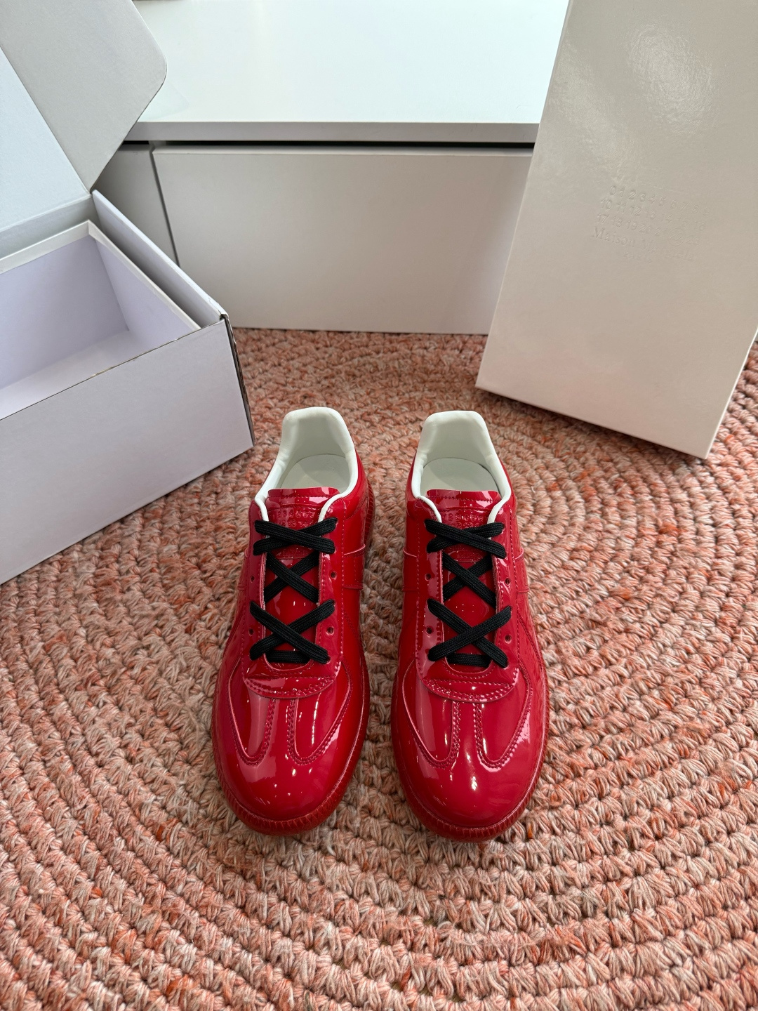 G035顶级版本 代购级别马吉拉饼干鞋MaisonMargiela MM6德训休闲鞋💥鬼才设计师品牌，一
