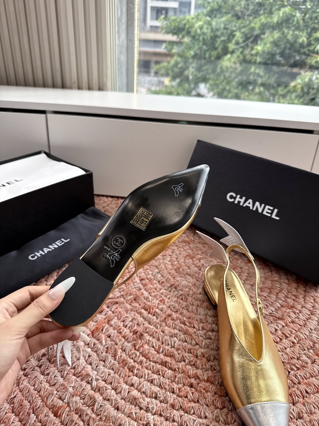 🌾G238😀CHANEL* 香奈儿小香2026专柜同步新款高跟鞋单鞋凉鞋极简设计 超好搭配的日常款、无论