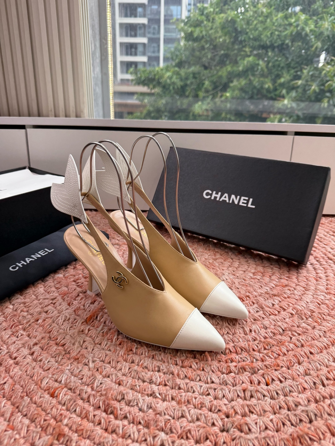 🌾G238😀CHANEL* 香奈儿小香2026专柜同步新款高跟鞋单鞋凉鞋极简设计 超好搭配的日常款、无论