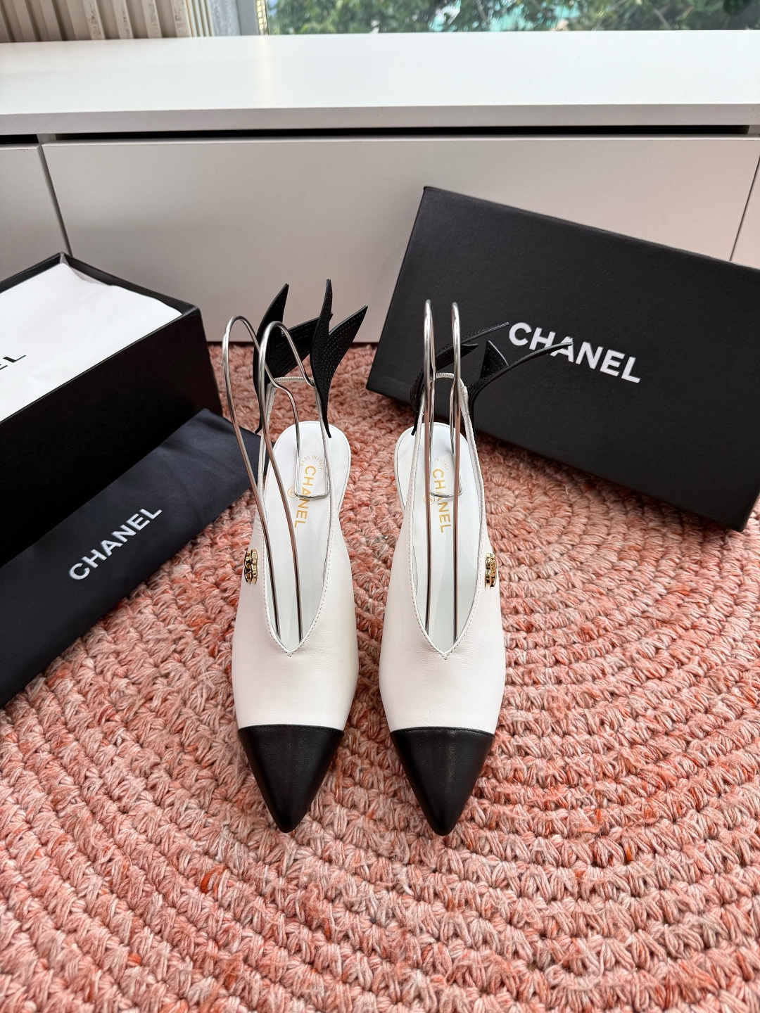 🌾G238😀CHANEL* 香奈儿小香2026专柜同步新款高跟鞋单鞋凉鞋极简设计 超好搭配的日常款、无论