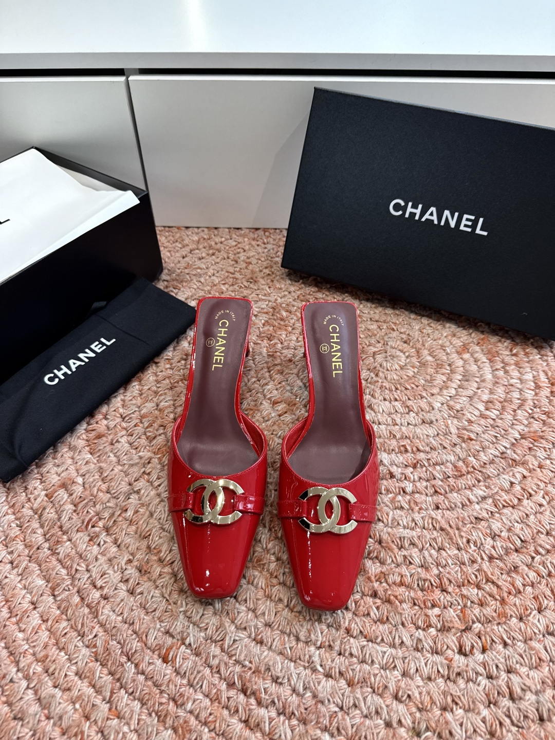 G030😀CHANEL* 香奈儿小香2026专柜同步新款高跟鞋单鞋凉鞋极简设计 超好搭配的日常款、无论高