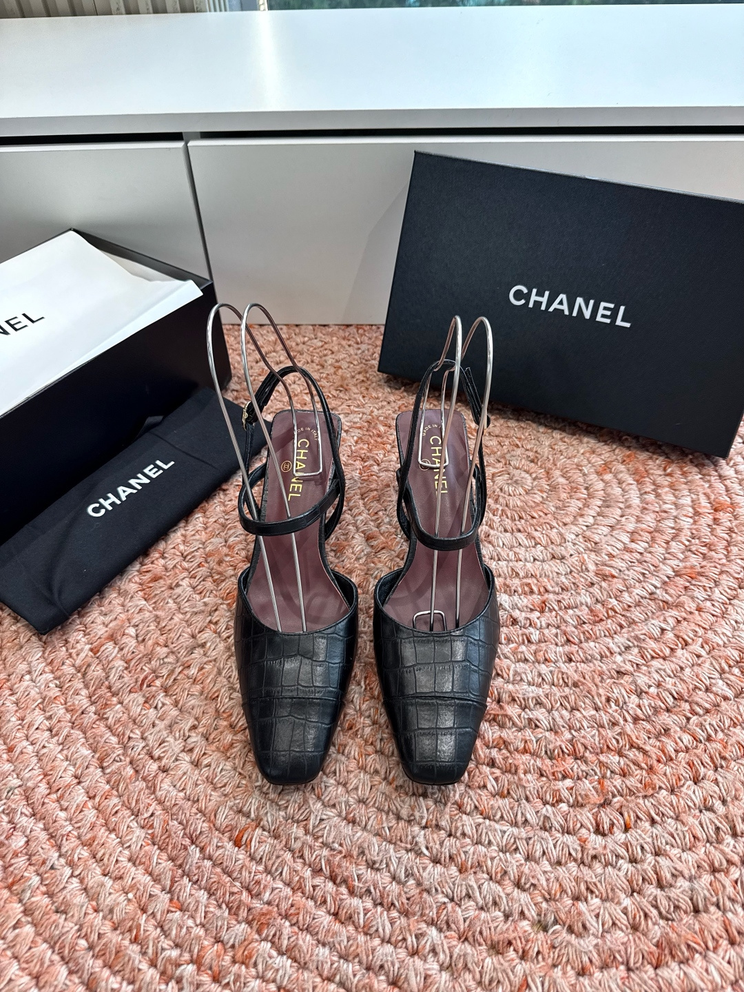 G030😀CHANEL* 香奈儿小香2026专柜同步新款高跟鞋单鞋凉鞋极简设计 超好搭配的日常款、无论高